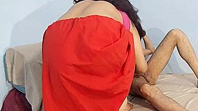 Indian girl Sara rides cowgirl on boyfriend's dick in HD video